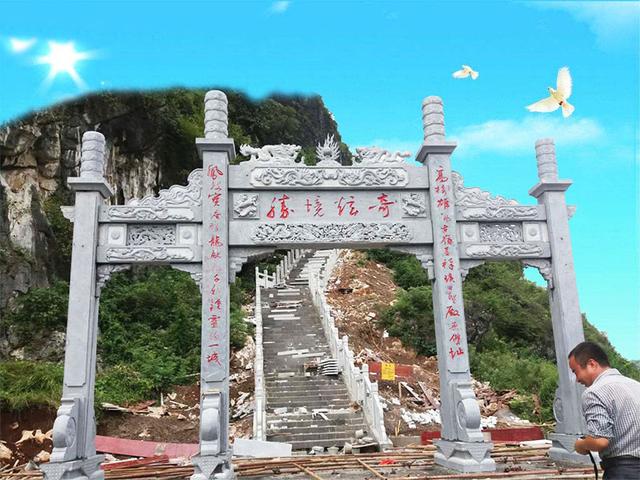石牌樓、農村樓的傳統文化的痕跡有哪些？